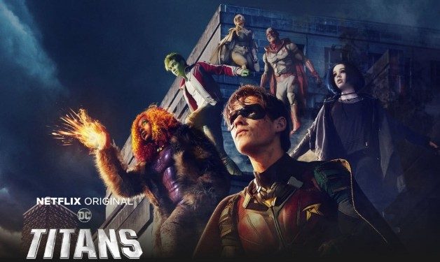 dc titans poster